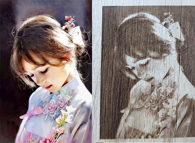 圖片處理+激光打標(biāo)機(jī)軟件打圖片教程